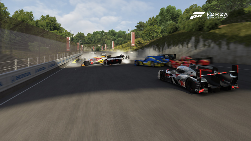 Illustration for article titled Forza 6 has some really dumb AI